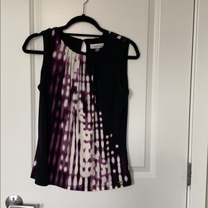 Purple Calvin Klein Blouse